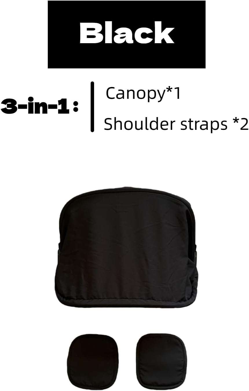 Compatible with Doona Car Seat Cover - 3 in 1 Baby Stroller Replacement Accessories for Newborn Baby Stroller