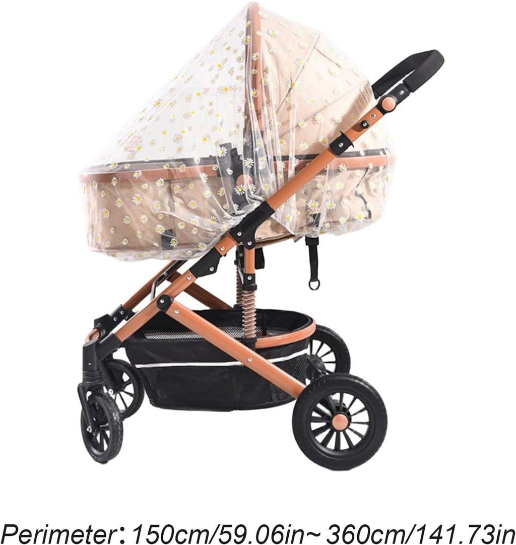 Stroller Net | 2 Pack Portable Baby Stroller Protector Covers - Elastic Stretch Shield Straps for Strollers Cribs, Cribs, Cribs, Babies