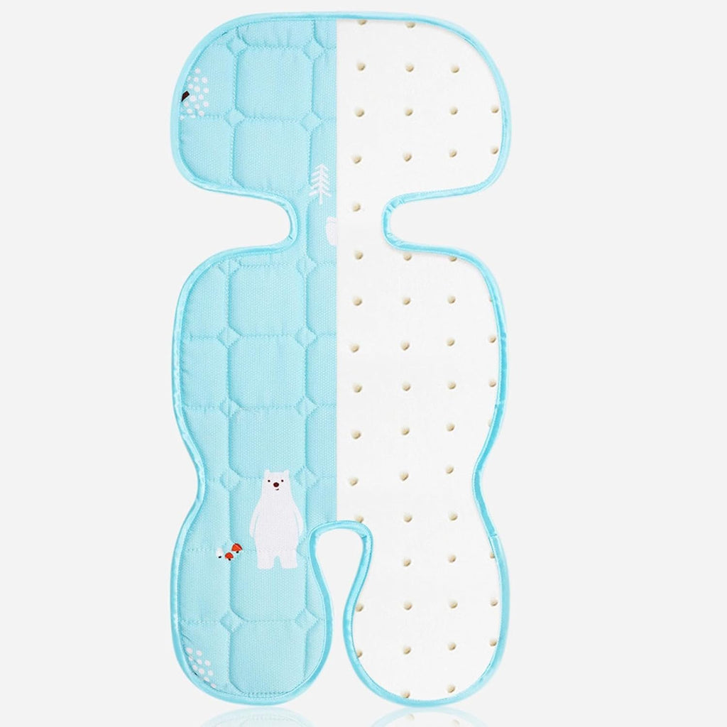 Baby Car Seat Cooling Pad - Cooling Pad for Baby Car Seat - Breathable Summer Seat | 200g Cools & Protects Seat From Stains, Stroller & Seat
