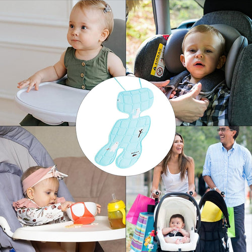 Baby Car Seat Cooling Pad - Cooling Pad for Baby Car Seat - Breathable Summer Seat | 200g Cools & Protects Seat From Stains, Stroller & Seat